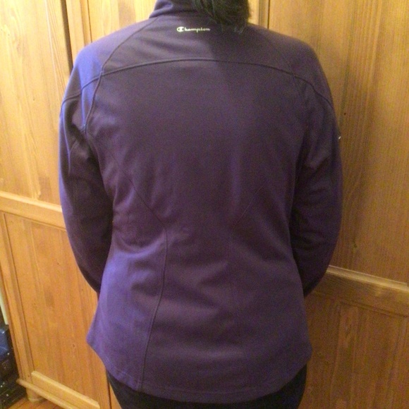 Champion purple sport jacket, size Medium - Picture 11 of 11
